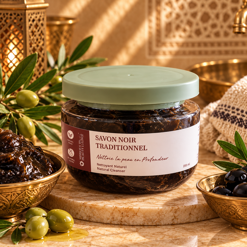 Traditional Black Soap 250ml