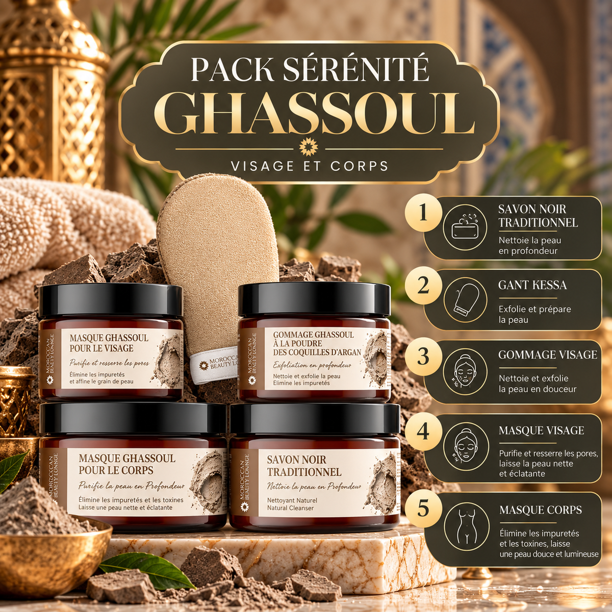 Ghassoul Serenity Pack