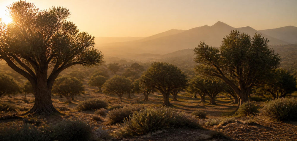 Paysage et arbres du Maroc