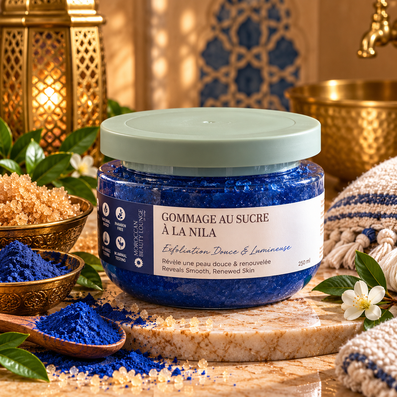 Gommage Au Sucre a la Nila Pour le Corps