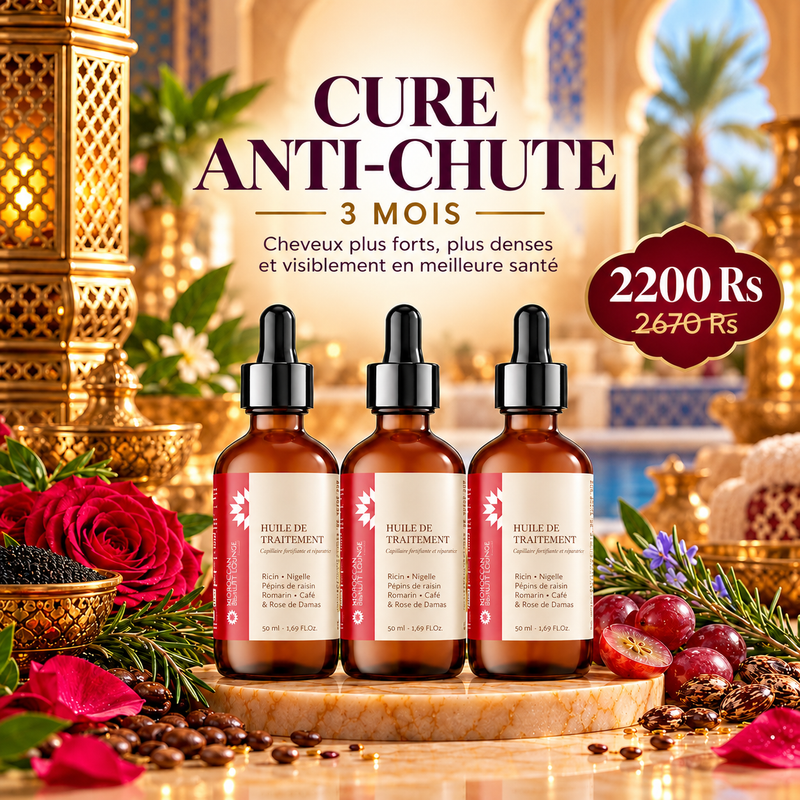 Cure Anti-Chute 3 Mois Cheveux