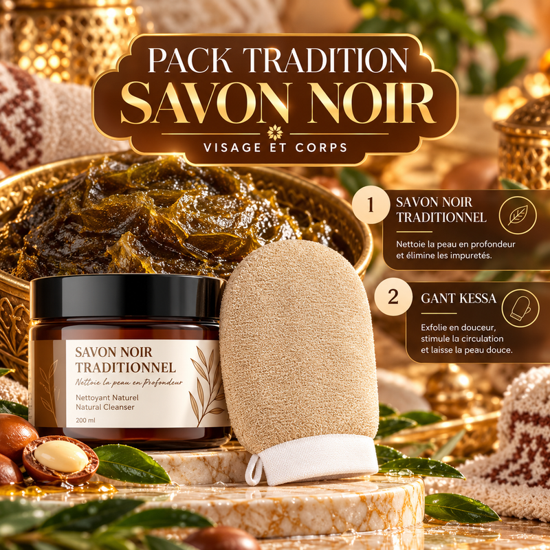 Pack Tradition Savon Noir