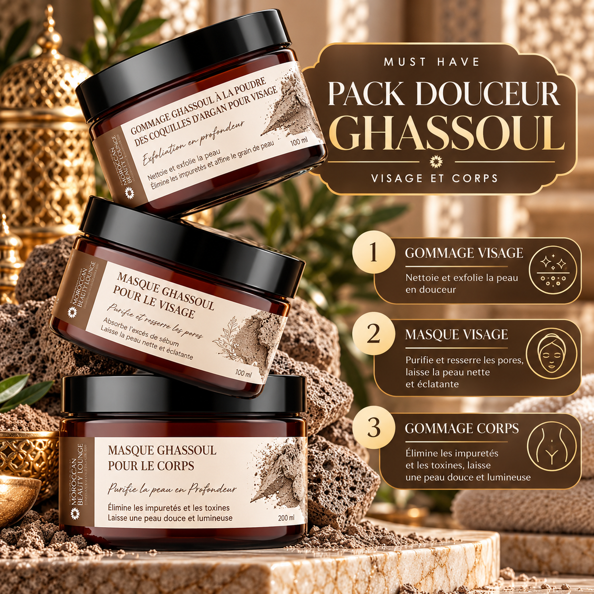 Ghassoul Softness Pack