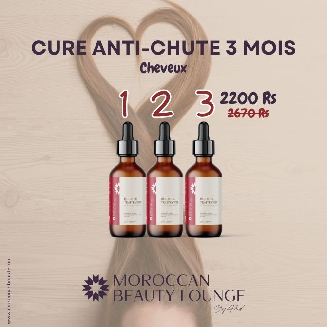 CURE ANTI-CHUTE 3 MOIS CHEVEUX
